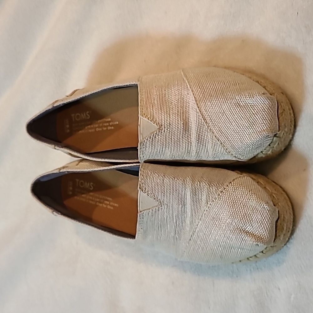TOMS Classic Alpargata Natural Rope Platform Espadrille